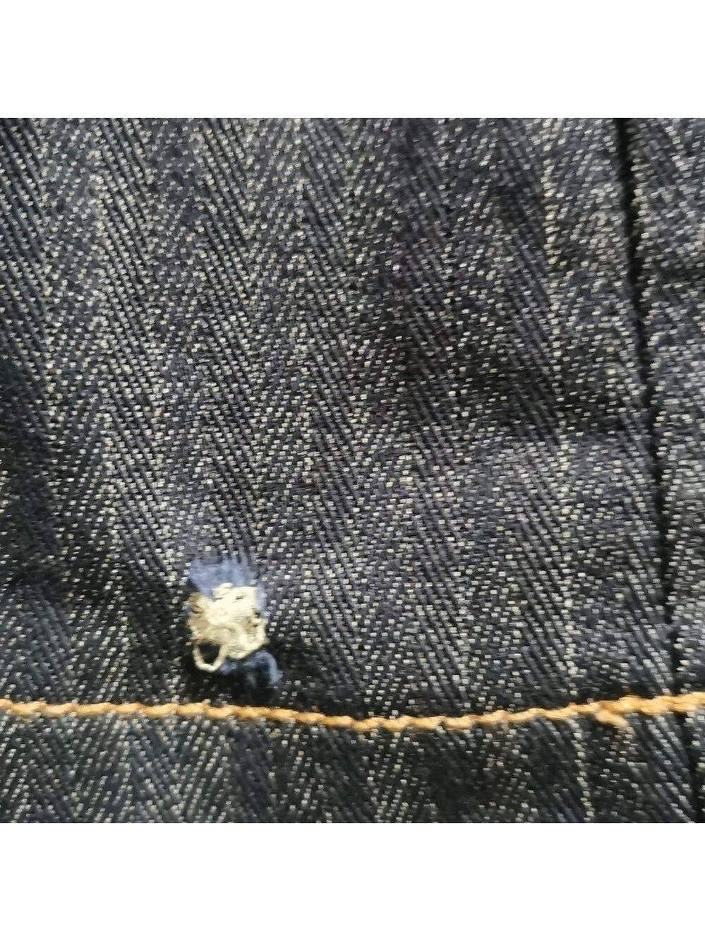 San Francisco mini pleated black denim skirt. - Picture 4 of 4
